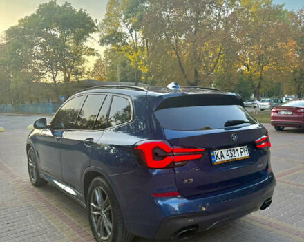 Синий БМВ Х3, объемом двигателя 3 л и пробегом 69 тыс. км за 43500 $, фото 4 на Automoto.ua