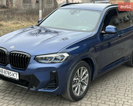 Синій БМВ Х3, об'ємом двигуна 2 л та пробігом 105 тис. км за 32200 $, фото 5 на Automoto.ua