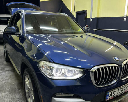 Синий БМВ Х3, объемом двигателя 2 л и пробегом 107 тыс. км за 28500 $, фото 2 на Automoto.ua