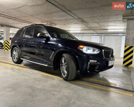 Синий БМВ Х3, объемом двигателя 3 л и пробегом 61 тыс. км за 42500 $, фото 4 на Automoto.ua