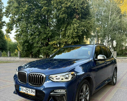 Синий БМВ Х3, объемом двигателя 3 л и пробегом 69 тыс. км за 43500 $, фото 1 на Automoto.ua