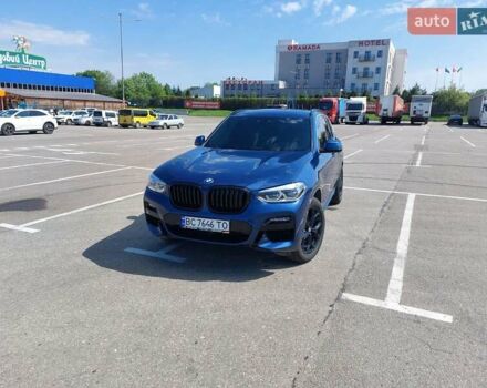 Синий БМВ Х3, объемом двигателя 2 л и пробегом 75 тыс. км за 29900 $, фото 1 на Automoto.ua