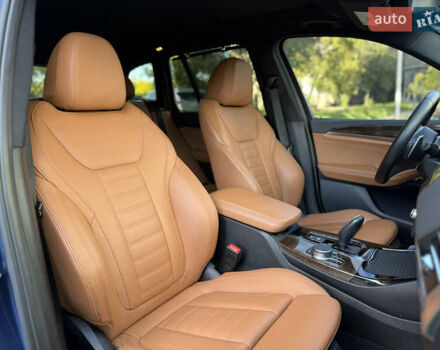 Синий БМВ Х3, объемом двигателя 3 л и пробегом 93 тыс. км за 37900 $, фото 86 на Automoto.ua