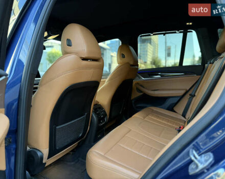 Синий БМВ Х3, объемом двигателя 3 л и пробегом 93 тыс. км за 37900 $, фото 73 на Automoto.ua