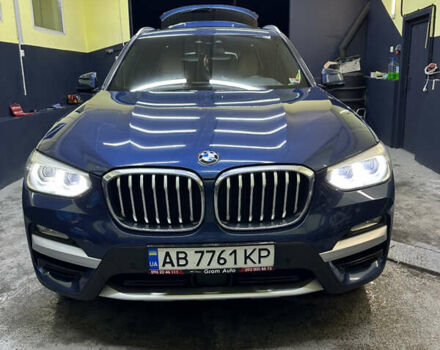 Синий БМВ Х3, объемом двигателя 2 л и пробегом 107 тыс. км за 28500 $, фото 1 на Automoto.ua