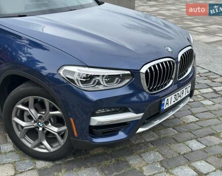Синий БМВ Х3, объемом двигателя 2 л и пробегом 74 тыс. км за 30500 $, фото 2 на Automoto.ua