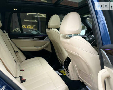 Синий БМВ Х3, объемом двигателя 2 л и пробегом 33 тыс. км за 40000 $, фото 14 на Automoto.ua