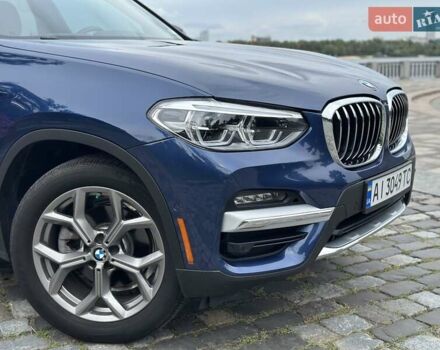 Синий БМВ Х3, объемом двигателя 2 л и пробегом 76 тыс. км за 29700 $, фото 3 на Automoto.ua