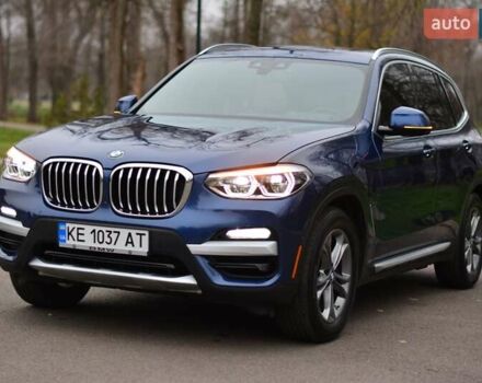 Синий БМВ Х3, объемом двигателя 2 л и пробегом 68 тыс. км за 39500 $, фото 1 на Automoto.ua