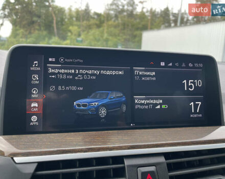 Синий БМВ Х3, объемом двигателя 2 л и пробегом 92 тыс. км за 33500 $, фото 29 на Automoto.ua