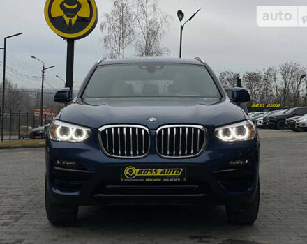 Синий БМВ Х3, объемом двигателя 2 л и пробегом 33 тыс. км за 40000 $, фото 1 на Automoto.ua