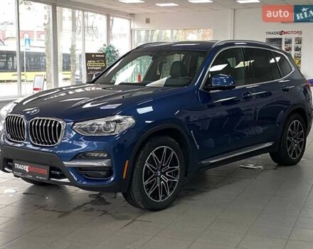 Синий БМВ Х3, объемом двигателя 2 л и пробегом 77 тыс. км за 26990 $, фото 1 на Automoto.ua