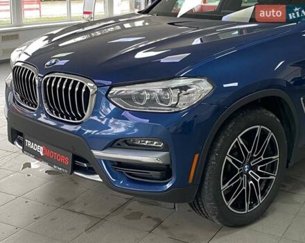 Синій БМВ Х3, об'ємом двигуна 2 л та пробігом 77 тис. км за 28990 $, фото 4 на Automoto.ua