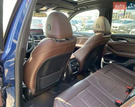 Синий БМВ Х3, объемом двигателя 2 л и пробегом 114 тыс. км за 29500 $, фото 22 на Automoto.ua