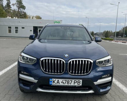 Синий БМВ Х3, объемом двигателя 2 л и пробегом 92 тыс. км за 33500 $, фото 2 на Automoto.ua
