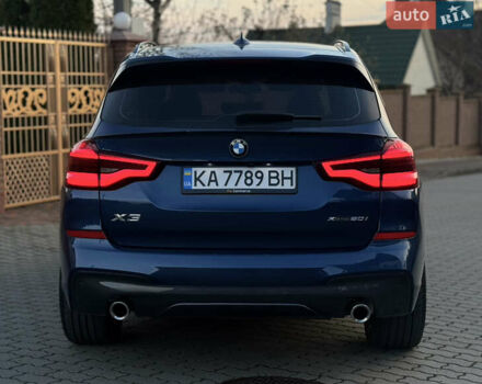 Синий БМВ Х3, объемом двигателя 2 л и пробегом 94 тыс. км за 36499 $, фото 6 на Automoto.ua