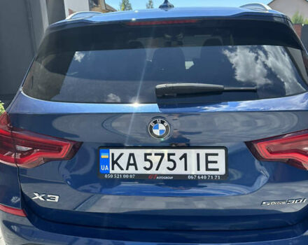 Синий БМВ Х3, объемом двигателя 2 л и пробегом 75 тыс. км за 31500 $, фото 8 на Automoto.ua