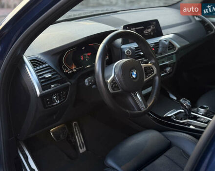 Синий БМВ Х3, объемом двигателя 2 л и пробегом 94 тыс. км за 36499 $, фото 12 на Automoto.ua
