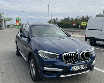 Синий БМВ Х3, объемом двигателя 2 л и пробегом 92 тыс. км за 33500 $, фото 3 на Automoto.ua