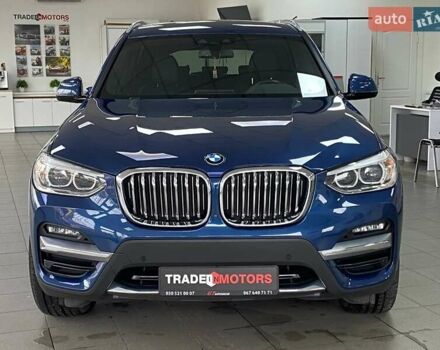 Синій БМВ Х3, об'ємом двигуна 2 л та пробігом 77 тис. км за 28990 $, фото 3 на Automoto.ua