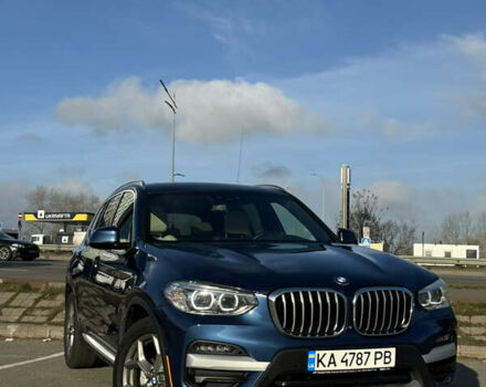 Синий БМВ Х3, объемом двигателя 2 л и пробегом 93 тыс. км за 33000 $, фото 1 на Automoto.ua