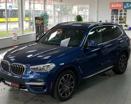Синий БМВ Х3, объемом двигателя 2 л и пробегом 77 тыс. км за 26990 $, фото 2 на Automoto.ua