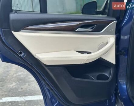 Синий БМВ Х3, объемом двигателя 2 л и пробегом 74 тыс. км за 30500 $, фото 48 на Automoto.ua