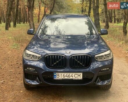 Синий БМВ Х3, объемом двигателя 2 л и пробегом 95 тыс. км за 34900 $, фото 2 на Automoto.ua