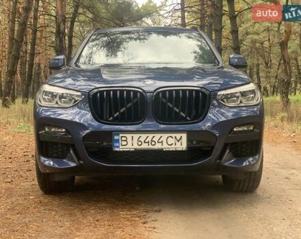 Синий БМВ Х3, объемом двигателя 2 л и пробегом 95 тыс. км за 34900 $, фото 3 на Automoto.ua