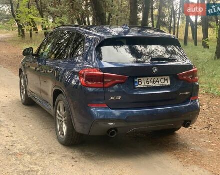 Синий БМВ Х3, объемом двигателя 2 л и пробегом 95 тыс. км за 36700 $, фото 9 на Automoto.ua