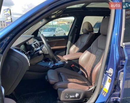 Синий БМВ Х3, объемом двигателя 2 л и пробегом 114 тыс. км за 29500 $, фото 19 на Automoto.ua