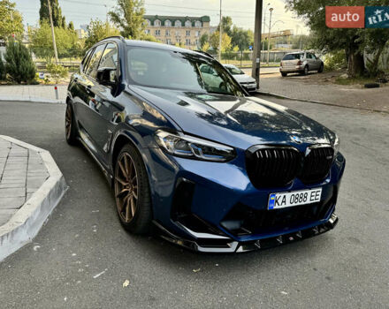 Синий БМВ Х3, объемом двигателя 3 л и пробегом 65 тыс. км за 59900 $, фото 1 на Automoto.ua