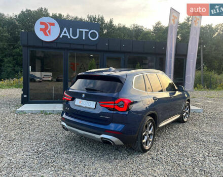 Синий БМВ Х3, объемом двигателя 2 л и пробегом 85 тыс. км за 32500 $, фото 5 на Automoto.ua