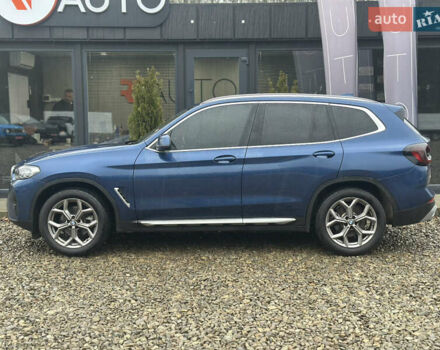 Синий БМВ Х3, объемом двигателя 2 л и пробегом 85 тыс. км за 30200 $, фото 1 на Automoto.ua