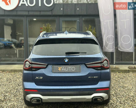 Синий БМВ Х3, объемом двигателя 2 л и пробегом 85 тыс. км за 30200 $, фото 3 на Automoto.ua