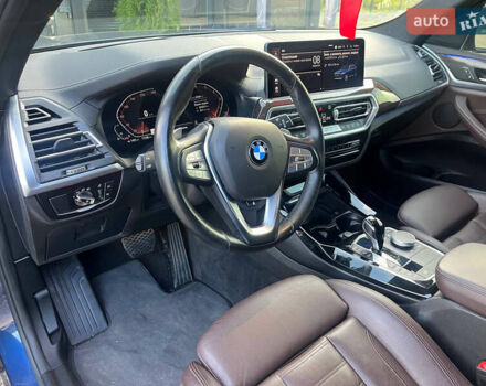 Синий БМВ Х3, объемом двигателя 2 л и пробегом 85 тыс. км за 32500 $, фото 11 на Automoto.ua