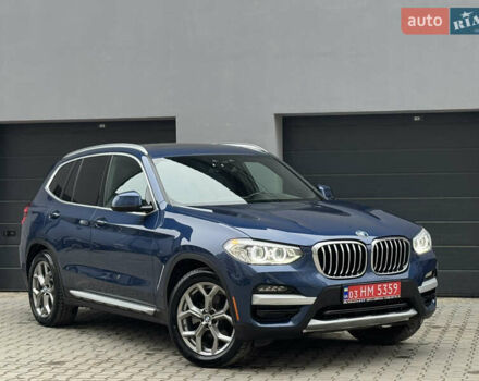 Синій БМВ Х3, об'ємом двигуна 2 л та пробігом 108 тис. км за 28900 $, фото 1 на Automoto.ua