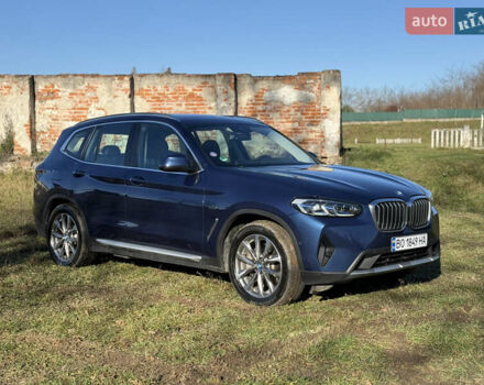 Синій БМВ Х3, об'ємом двигуна 2 л та пробігом 105 тис. км за 37900 $, фото 5 на Automoto.ua