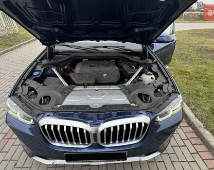 Синий БМВ Х3, объемом двигателя 2 л и пробегом 48 тыс. км за 38900 $, фото 4 на Automoto.ua