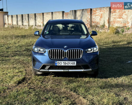 Синій БМВ Х3, об'ємом двигуна 2 л та пробігом 105 тис. км за 37900 $, фото 6 на Automoto.ua