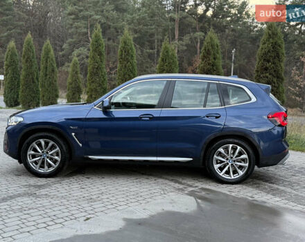 Синий БМВ Х3, объемом двигателя 2 л и пробегом 104 тыс. км за 38500 $, фото 1 на Automoto.ua