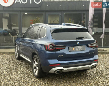 Синий БМВ Х3, объемом двигателя 2 л и пробегом 85 тыс. км за 30200 $, фото 2 на Automoto.ua