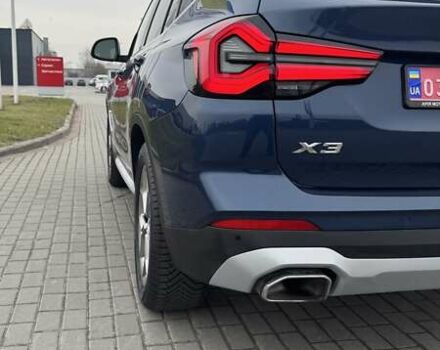 Синий БМВ Х3, объемом двигателя 2 л и пробегом 48 тыс. км за 38900 $, фото 9 на Automoto.ua