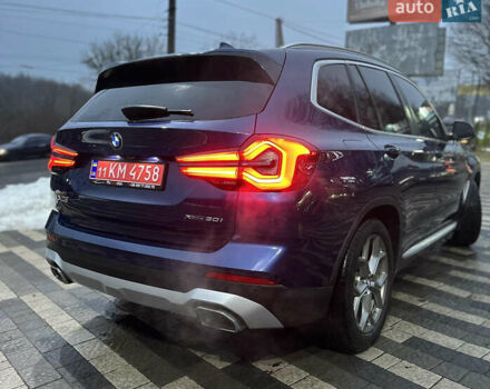 Синій БМВ Х3, об'ємом двигуна 2 л та пробігом 52 тис. км за 33900 $, фото 12 на Automoto.ua