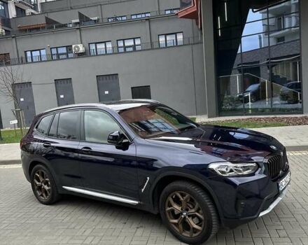 Синий БМВ Х3, объемом двигателя 2 л и пробегом 95 тыс. км за 36800 $, фото 3 на Automoto.ua