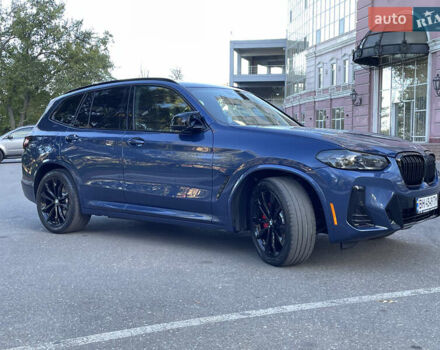 Синий БМВ Х3, объемом двигателя 3 л и пробегом 20 тыс. км за 48500 $, фото 1 на Automoto.ua