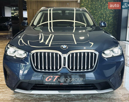 Синий БМВ Х3, объемом двигателя 2 л и пробегом 26 тыс. км за 47900 $, фото 2 на Automoto.ua