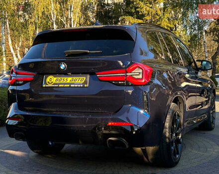 Синій БМВ Х3, об'ємом двигуна 3 л та пробігом 20 тис. км за 52700 $, фото 6 на Automoto.ua