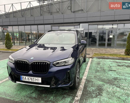 Синій БМВ Х3, об'ємом двигуна 2 л та пробігом 24 тис. км за 52000 $, фото 5 на Automoto.ua