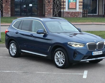 Синий БМВ Х3, объемом двигателя 3 л и пробегом 71 тыс. км за 57500 $, фото 4 на Automoto.ua